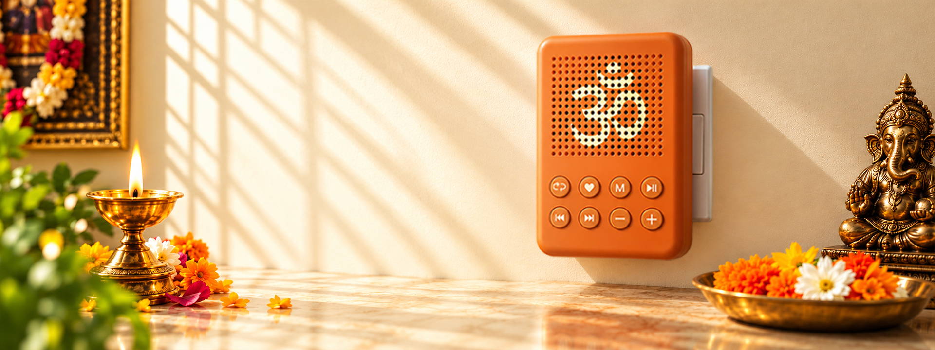 SIRO Bhakti Audio Player needs no mobile, no charging and no internet - your favourite Bhakti audio always ready to play